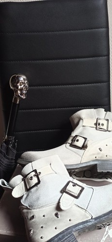 Bottines tête mort style - mort,