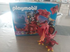Playmobil Chevalier Dragon Rouge  Notice Et Boîte