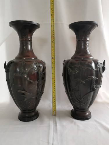 Grande paire vases en - grande,