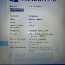 LENOVO G70-35 carte mère AMD A4-6210 occasion