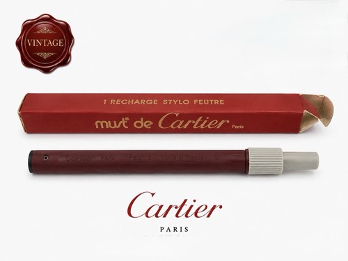 Cartier recharge stylo plume - recharge, stylo-plume