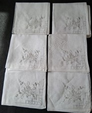 MOUCHOIRS- Lot de 6 mouchoirs