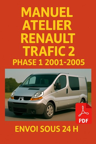 Manuel atelier renault - renault, trafic