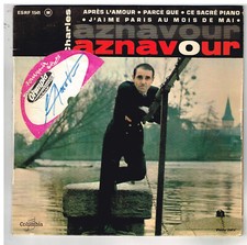 Charles AZNAVOUR J'aime Paris