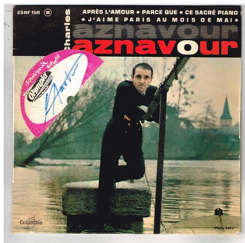 Charles aznavour aime paris - aznavour, j'aime