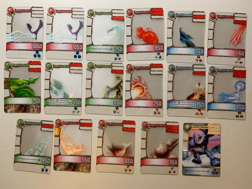 Lot cartes trading - 17, card