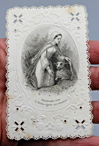 Ancienne image pieuse - image,