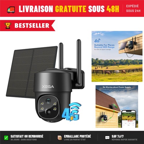 Caméra surveillance 4g - de,