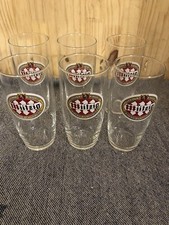 6 verres à bière  vintage