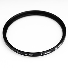 Original Nikon Skylight UV 62mm L37c Japan Lens Filter 20mm f 2.8 NIKKOR Ais