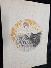 Art Deco French Lithograph