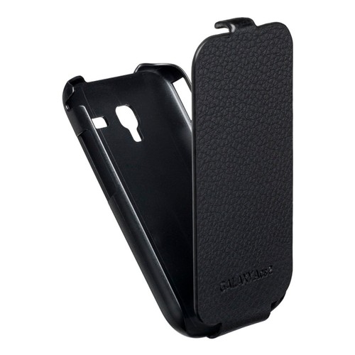 Etui housse flip cuir - cuir, anymode
