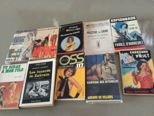 Lot livres romans policiers - lot, 10