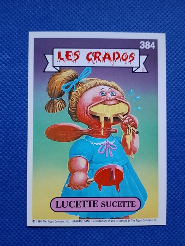 Les crados série carte - série, 2