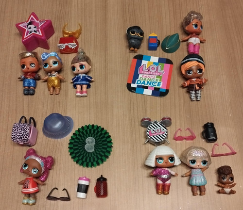 Lot poupées lol - 10,