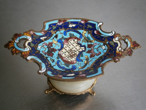 Coupelle sur pied - , c-1870