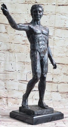 Abstrait homme rodin bronze - nu,
