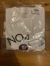 Noah x Galeries Lafayette Jolly Roger Logo Tee Sz M White Core Tshirt PARIS EXCL
