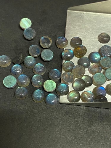 Labraodrite rond cabochons - rond,