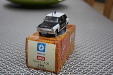 Voiture miniature Norev Hachette Simca 1100 Police Boîte 1/43