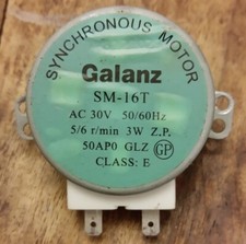 MOTEUR PLATEAU ENTRAINEUR GALANZ SM-16T SYNCHRONOUS MOTOR MICRO ONDE MICRO-ONDE