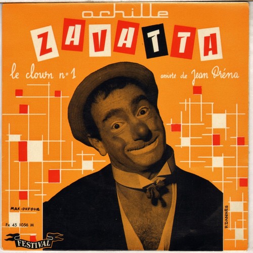 Achille zavatta clown n - achille, n°