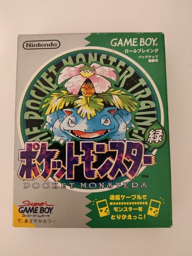Pokémon vert japonais - gb, –