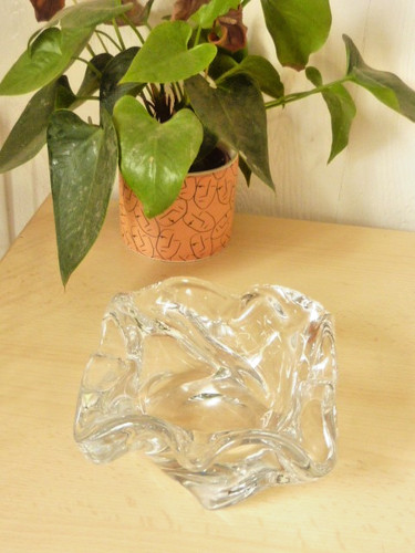 Vide poche cendrier cristal - cendrier,