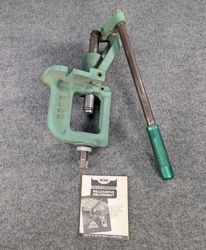 Rcbs rock chucker single - rcbs,