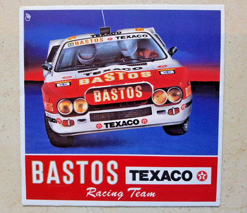Autocollant texaco bastos - texaco,