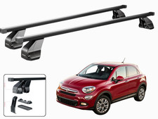 Barres de Toit pour Fiat 500X 5 Portes Sans Main Courante De Année 2014- MENABO