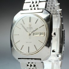 Montre Homme Vintage Exc+5 OMEGA DE VILLE Tool106 166.085 Automatique 36mm...