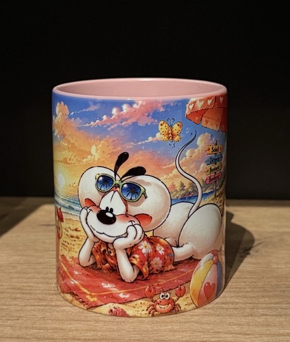 Mug diddl plage - à,
