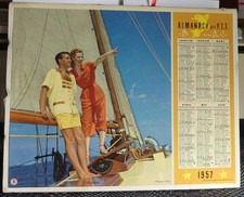 Calendrier des postes 1957