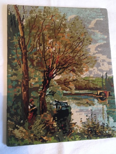 Corot liseuse sur berge - sur,