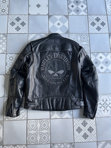 Blouson cuir harley - en,