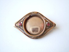 Broche Antique Photo Cadre