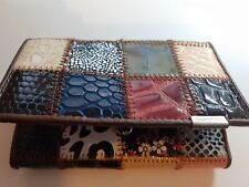 porte feuille cuir (et autres) femme Marktomi imitation crocodile