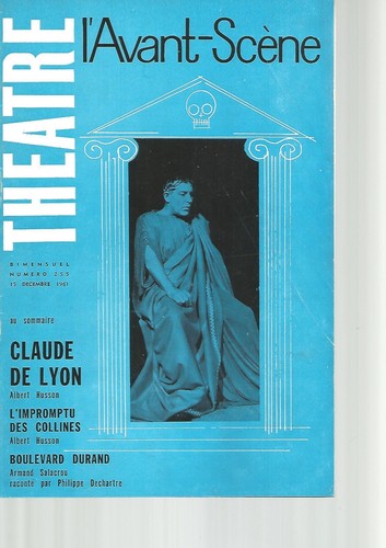Avant scene theatre - l'avant,