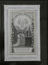 Image pieuse canivet dentelle