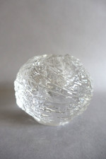 Porte-bougie boule de neige en