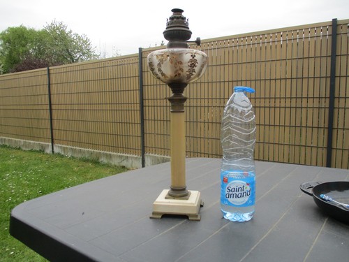 Grande lampe pétrole empire - grande,