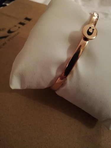 Coach bracelet jonc rose - coach,