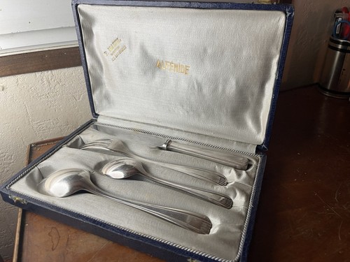Christofle alfenide coffret - -,
