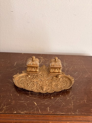 Ancien encrier double - ancien,