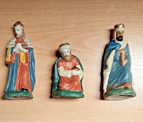 Lot anciens santons - de,