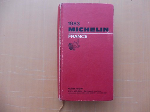 Ancien guide michelin - michelin, france