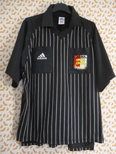 Maillot Arbitre Porté Adidas Football LFBN Normandie vintage shirt jersey - M