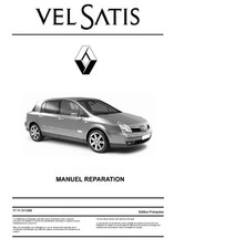 manuel atelier entretien réparation technique Renault Velsatis phase 1 et 2 - Fr