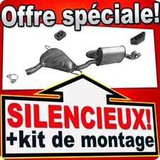 Silencieux arriere pour - arriere, fiat